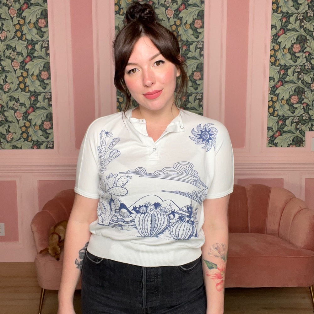 Vintage desert top